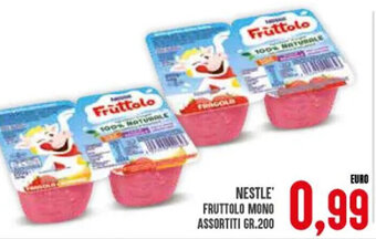Nestle' Fruttolo Mono Assortiti gr. 200