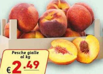 Ipercarni Pesche gialle offerta