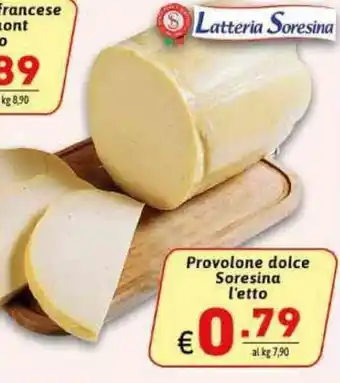 Ipercarni Latteria Soresina Provolone dolce offerta