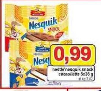 Pewex Nestle'Nesquik snack cacao/latte 5x26 g offerta