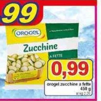 Pewex Orogel Zucchine a fette 450 g offerta