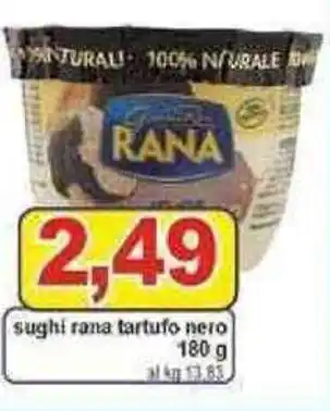 Pewex Rana Sughi Tartufo Nero 180 g offerta