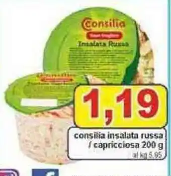 Pewex Consilia Insalata Russa/Capricciosa 200 g offerta