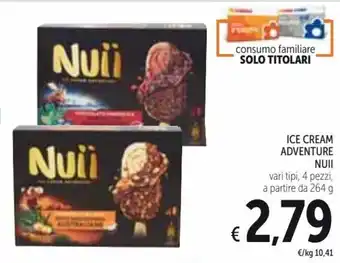 Spazio Conad Nuii Ice Cream Adventure 264 g offerta