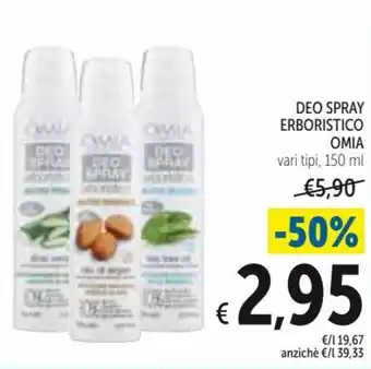 Omia Deo spray erboristico 150 ml