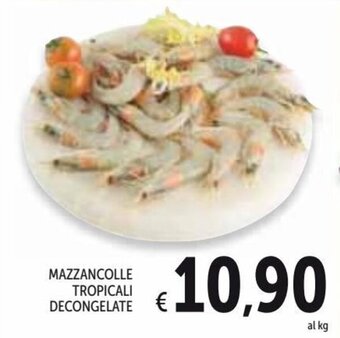 Spazio Conad Mazzancolle Tropicali decongelate offerta