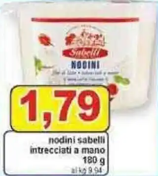 Pewex Sabelli Nodini Intrecciati a mano 180 g offerta