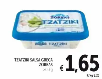 Zorbas Tzatziki Salsa Greca 200 g