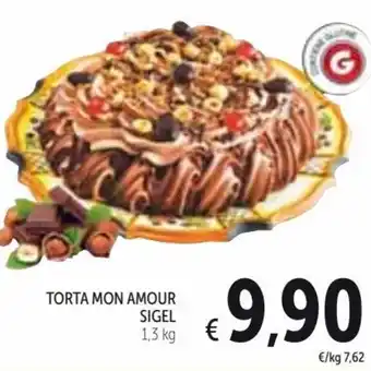 Spazio Conad Sigel Torta Mon Amour 1,3 kg offerta