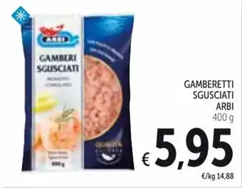 Spazio Conad Arbi Gamberetti Sgusciati 400 g offerta