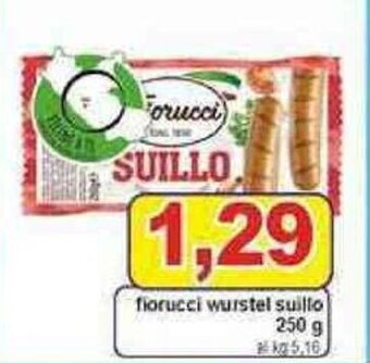 Pewex Fiorucci Wurstel Suillo 250 g offerta