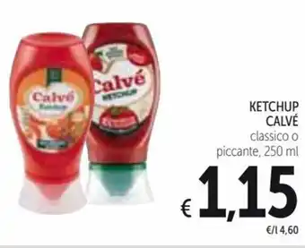 Spazio Conad Calvé Ketchup 250 ml offerta