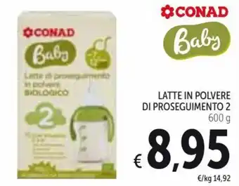 Conad Baby Latte in polvere di proseguimento 2 600 g