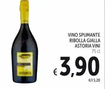Spazio Conad Vino Spumante Ribolla Gialla Astoria Vini 75 cl offerta