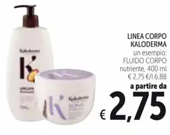 Spazio Conad Kaloderma Linea Corpo 400 ml offerta