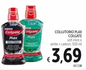 Spazio Conad Colgate Plax Collutorio 500 ml offerta