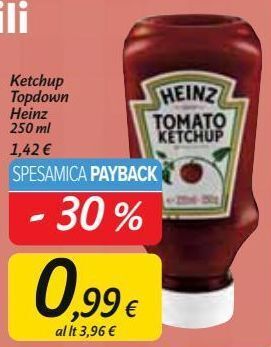 Carrefour Market Ketchup topdown heinz offerta