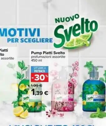 Carrefour Iper Pump piatti svelto offerta