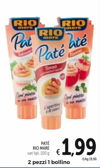 Spazio Conad Rio Mare Patè 100 g offerta