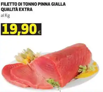 Coop Filetto di tonno pinna gialla qualità extra offerta