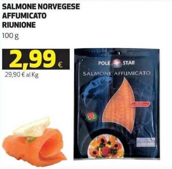 Coop Salmone Norvegese Affumicato Riunione 100 g offerta