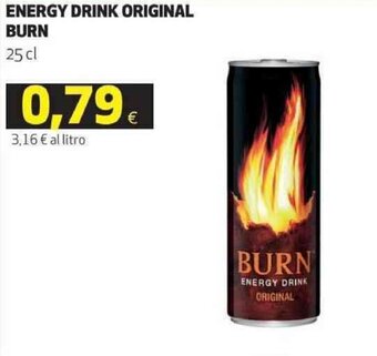 Coop Burn Energy Drink Original 25 cl offerta