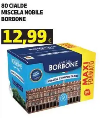 Coop Borbone 80 Cialde miscela nobile offerta