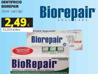 Coop BioRepair Dentifricio 75 ml offerta