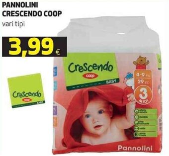 Coop Coop Crescendo Pannolini offerta