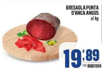 Bresaola Punta d'anca angus