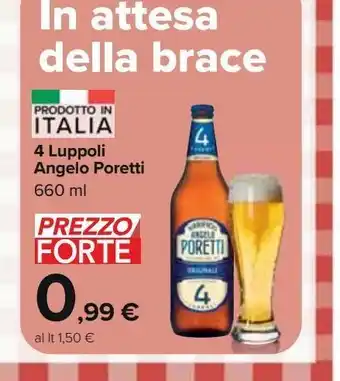 4 luppoli angelo poretti 660 ml