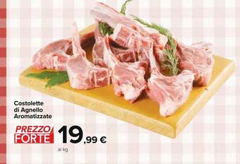 Carrefour Iper Costolette di agnello aromatizzate offerta