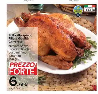 Carrefour Iper Pollo allo spiedo filera qualita carrefour offerta