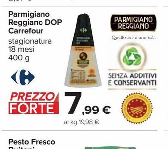 Carrefour Iper Parmigiano reggiano dop carrefour offerta