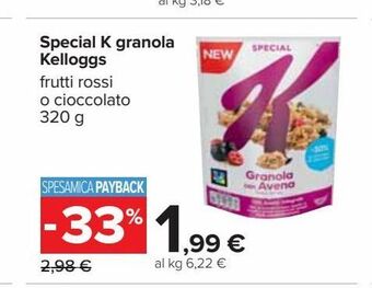 Special k granola kellogg's 320 g