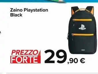 Carrefour Iper Zaino playstation black offerta