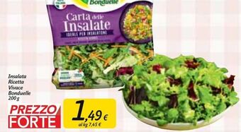 Carrefour Market Insalata ricetta vivace bonduelle offerta
