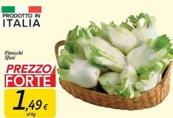Carrefour Market Finocchi sfusi offerta