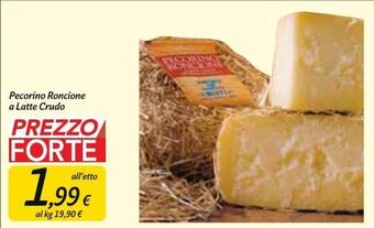Carrefour Market Pecorino roncione a latte crudo offerta