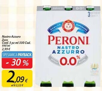 Nastro azzuro zero