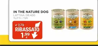 Arcaplanet In the nature dog lattina gr 400 tutti i tipi offerta