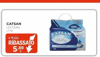 Arcaplanet Lettiera catsan lt 10 offerta