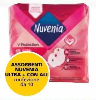 Il Gigante Assorbenti nuvenia ultra + con ali offerta