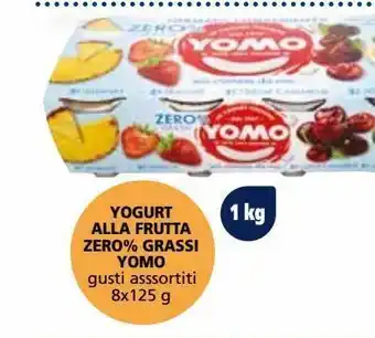 Il Gigante Yogurt alla frutta zero% grassi yomo offerta