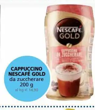 Il Gigante Cappuccino nescafè gold offerta