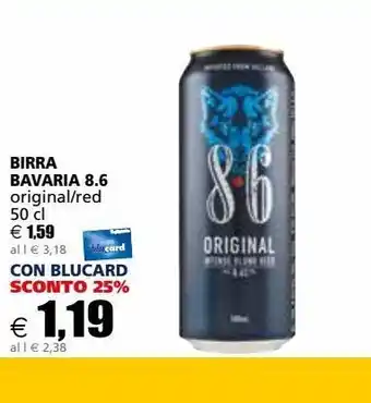 Il Gigante Birra bavaria 8.6 original/red offerta