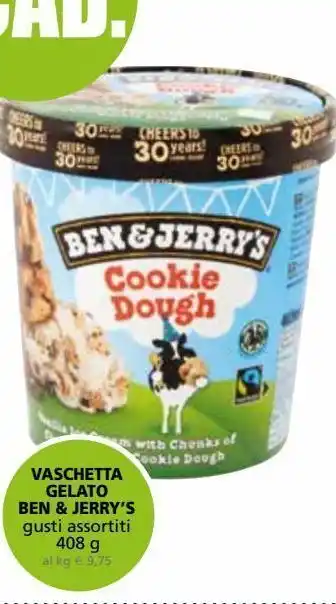 Il Gigante Vaschetta gelato ben e jerry's offerta