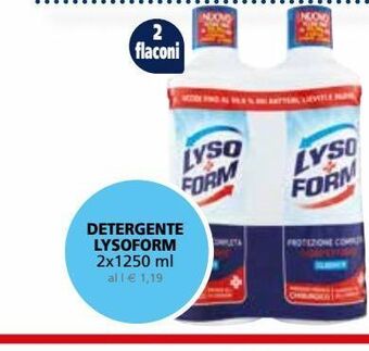 Il Gigante Detergente lysoform offerta