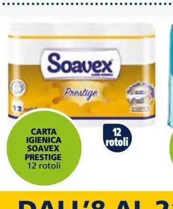 Il Gigante Carta igienica soavex prestige 12 rotoli offerta