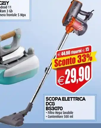 Scopa elettrica dcg bs3070